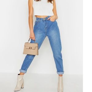 High rise mom jeans